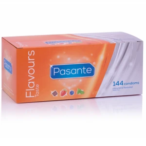 Pasante Condooms Smaken 144 Stuks met Smaak