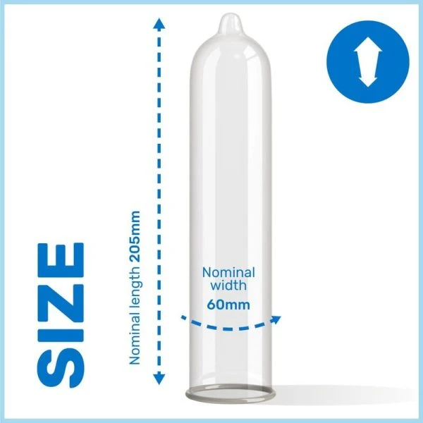 Pasante Kondomen King Size 3 stuks, 60 mm nominale breedte