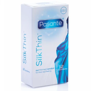 Pasante Silk Thin Fijne Condooms 0,04 mm, 12 stuks