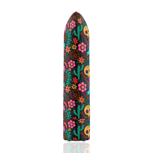 Custom Bullets oplaadbare bulletvibrator met 10 intensiteiten, bloemmotief Custom Bullets oplaadbare bulletvibrator met 10 intensiteiten, bloemmotief - Afbeelding 2