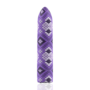 Custom Bullets oplaadbare mini-vibrator Snake Purple Magnetic 10V Custom Bullets oplaadbare mini-vibrator Snake Purple Magnetic 10V - Afbeelding 2