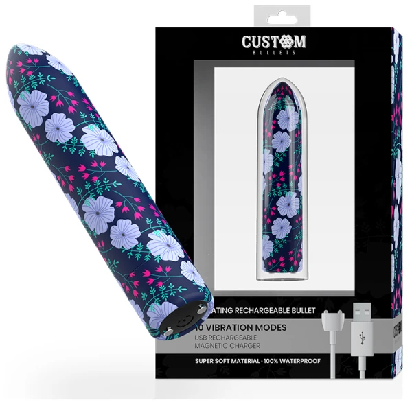 Custom Bullets oplaadbare Bullet Spring met 10 intensiteiten