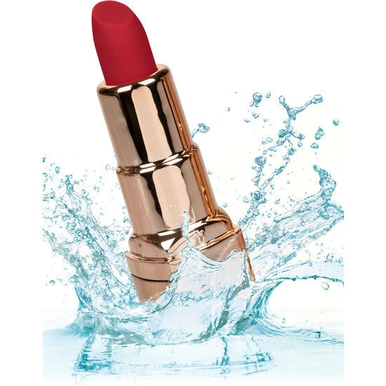 Calexotics Hide & Play opzetvibrator lippenstift rood, oplaadbaar Calexotics Hide & Play opzetvibrator lippenstift rood, oplaadbaar