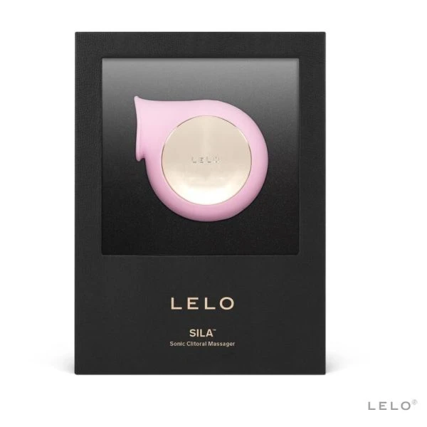 Lelo Sila Clitoris-Golven-Stimulator met Schokgolf-Technologie, Roze