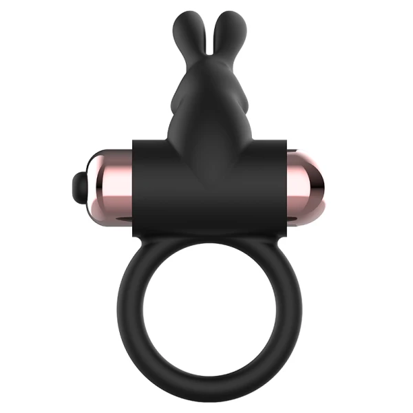 Coquette Toys Chic Desire Cockring met Vibrator Zwart/Goud