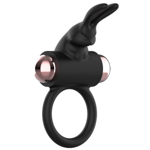 Coquette Toys Chic Desire Cockring met Vibrator Zwart/Goud Coquette Toys Chic Desire Cockring met Vibrator Zwart/Goud - Afbeelding 6