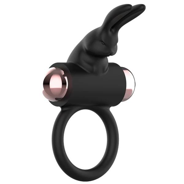 Coquette Toys Chic Desire Cockring met Vibrator Zwart/Goud