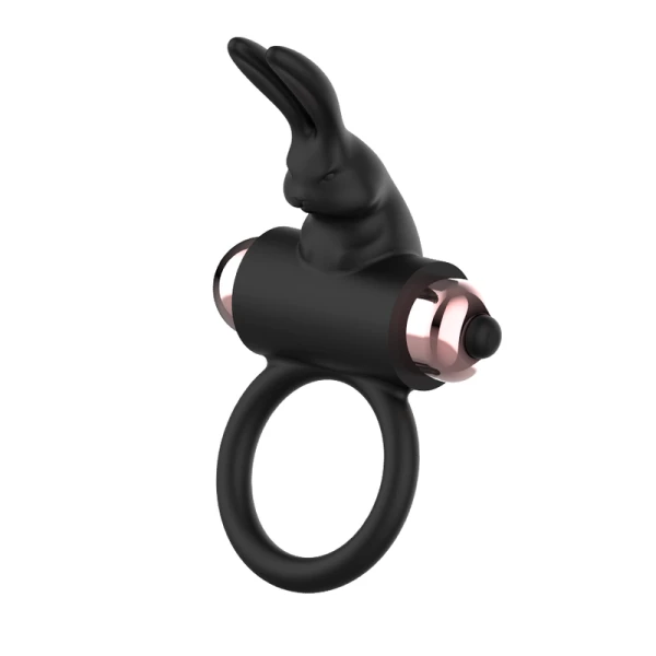 Coquette Toys Chic Desire Cockring met Vibrator Zwart/Goud