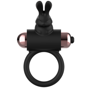 Coquette Toys Chic Desire Cockring met Vibrator Zwart/Goud Coquette Toys Chic Desire Cockring met Vibrator Zwart/Goud - Afbeelding 8