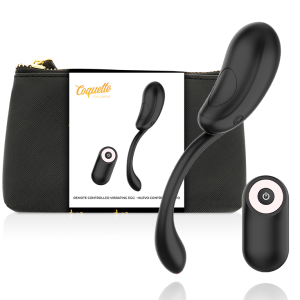 Coquette Toys Chic Desire Vibratie-ei met afstandsbediening oplaadbaar zwart/goud Coquette Toys Chic Desire Vibratie-ei met afstandsbediening oplaadbaar zwart/goud - Afbeelding 2