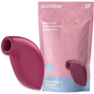 Satisfyer Air Pulse Auflegevibrator One Night Stand, beerenrot Satisfyer Air Pulse Auflegevibrator One Night Stand, beerenrot - Afbeelding 7