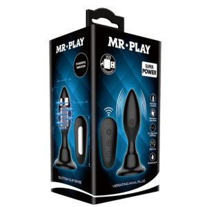 MR Play Anaalplug met trilling en afstandsbediening, siliconen, 108 mm MR Play Anaalplug met trilling en afstandsbediening, siliconen, 108 mm - Afbeelding 9