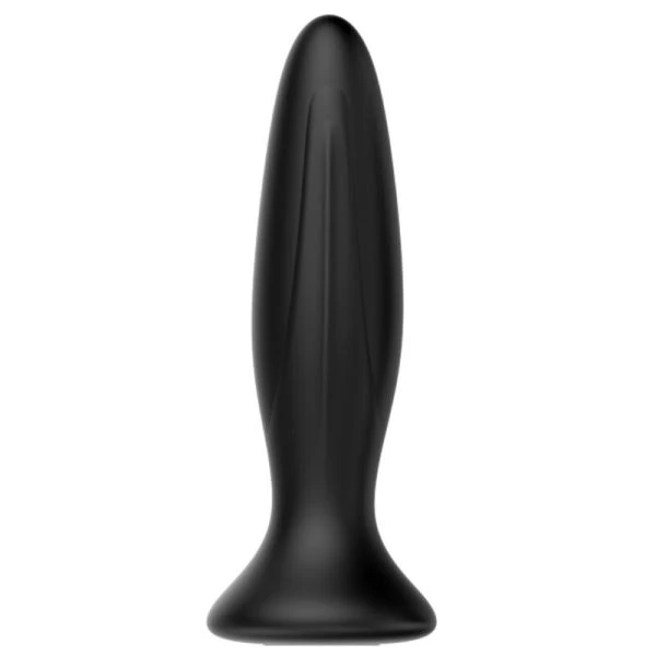 MR Play Oplaadbare Anale Plug met Trilling, Siliconen MR Play Oplaadbare Anale Plug met Trilling, Siliconen