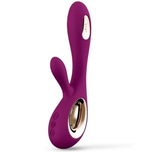 Lelo Soraya Wave Vibrator Rabbit Deep Rose – G-punt- en clitorisstimulator Lelo Soraya Wave Vibrator Rabbit Deep Rose – G-punt- en clitorisstimulator - Afbeelding 1