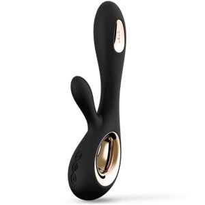 Lelo Soraya Wave Vibrator Konijn met WaveMotion-technologie Zwart