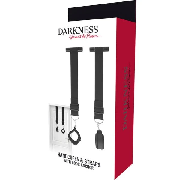 Darkness Bondage Tür-Bondage-Handschellen mit Acrylrohren
