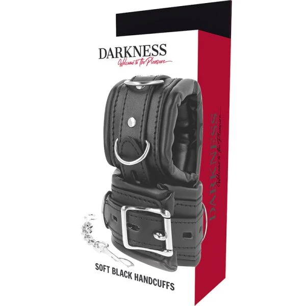 Darkness Bondage Gepolsterde BDSM-handboeien 20 cm