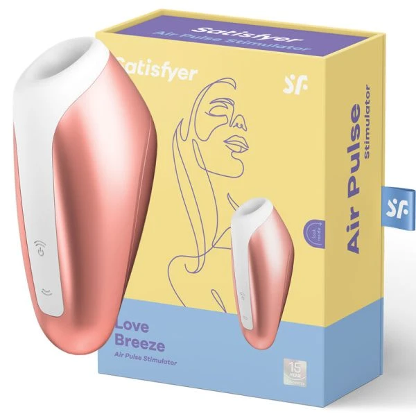Satisfyer AIR Pulse Love Breeze Opgelegvibrator Koper