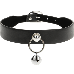 Coquette Accessories vegan leren halsketting met rammelaar en ringen Coquette Accessories vegan leren halsketting met rammelaar en ringen - Afbeelding 3