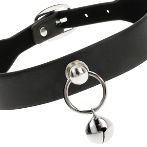 Coquette Accessories vegan leren halsketting met rammelaar en ringen Coquette Accessories vegan leren halsketting met rammelaar en ringen - Afbeelding 4