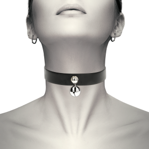 Coquette Accessories Fetish-halsband van veganistisch leer, verstelbaar 43 cm Coquette Accessories Fetish-halsband van veganistisch leer, verstelbaar 43 cm - Afbeelding 2