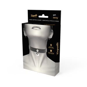 Coquette Accessories Fetish-halsband van veganistisch leer, verstelbaar 43 cm Coquette Accessories Fetish-halsband van veganistisch leer, verstelbaar 43 cm - Afbeelding 5