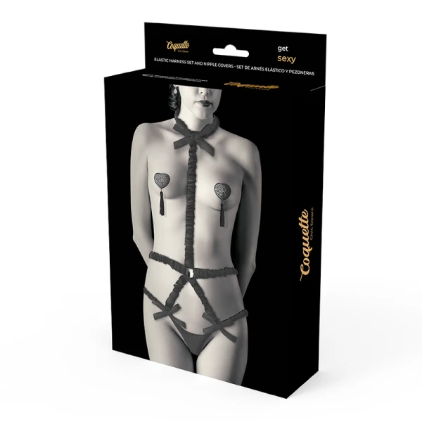 Coquette Accessories Dessous-set met tepelbedekkingen Chic Desire