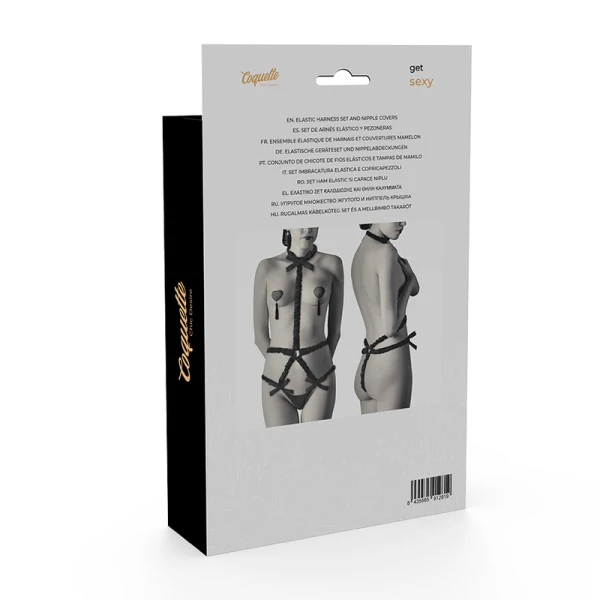 Coquette Accessories Dessous-set met tepelbedekkingen Chic Desire
