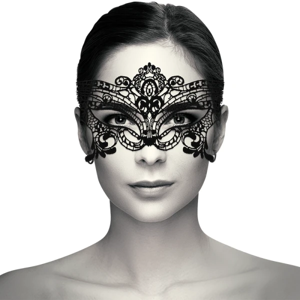 Coquette Accessories Kanten-oogmasker Chic Desire breed zwart