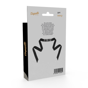 Coquette Accessories Kanten-oogmasker met lint Chic Desire zwart Coquette Accessories Kanten-oogmasker met lint Chic Desire zwart - Afbeelding 6