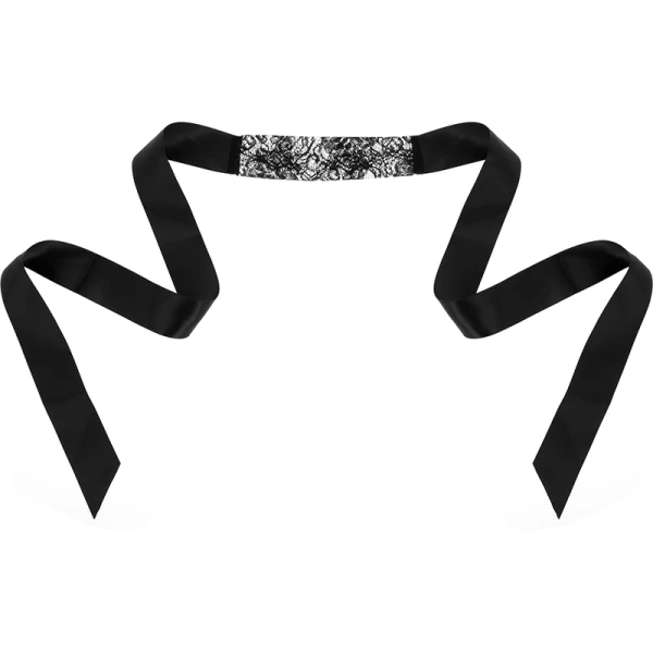 Coquette Accessories Kanten-oogmasker met lint Chic Desire zwart