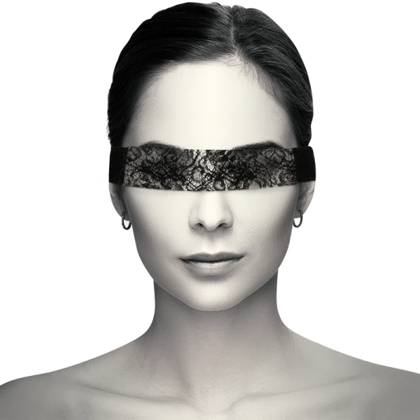Coquette Accessories Kanten-oogmasker met lint Chic Desire zwart