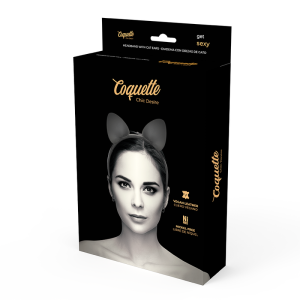 Coquette Accessories Hoofdband met Kattenoren van veganistisch leer Coquette Accessories Hoofdband met Kattenoren van veganistisch leer - Afbeelding 5