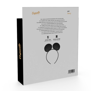 Coquette Accessories Hoofdband met muizenoren van veganistisch leer Coquette Accessories Hoofdband met muizenoren van veganistisch leer - Afbeelding 6