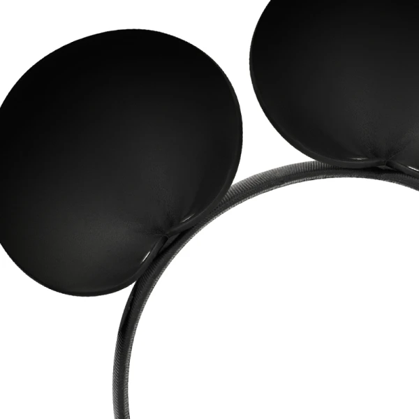 Coquette Accessories Hoofdband met muizenoren van veganistisch leer