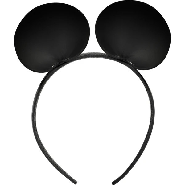 Coquette Accessories Hoofdband met muizenoren van veganistisch leer