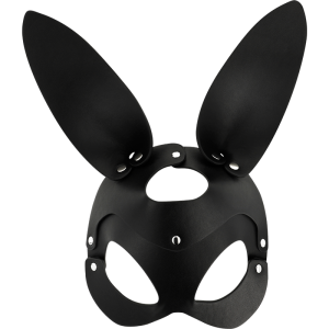 Coquette Accessories Ledermaske mit Hasenohren für Fetisch-Spiele – Bild 3
