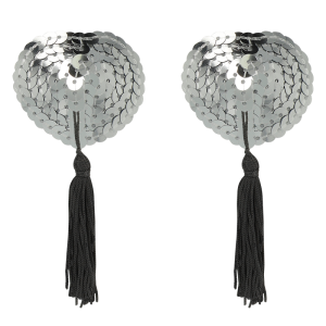 Coquette Accessories Nippelbedekking Chic Desire zilver, zelfklevend Coquette Accessories Nippelbedekking Chic Desire zilver, zelfklevend - Afbeelding 3
