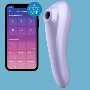 Satisfyer Connect Dual Pleasure Vibrator met Air Pulse en G-puntstimulatie Satisfyer Connect Dual Pleasure Vibrator met Air Pulse en G-puntstimulatie - Afbeelding 4