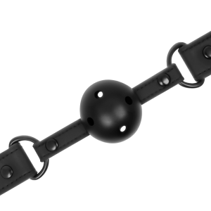 Fetish Submissive Bondage vegan bit met ademgaten 61,5 cm Fetish Submissive Bondage vegan bit met ademgaten 61,5 cm - Afbeelding 4