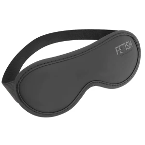 Fetish Submissive Bondage vegane Ledermaske mit Neoprenfutter