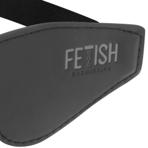 Fetish Submissive Bondage vegan lederen masker met neopreen voering Fetish Submissive Bondage vegan lederen masker met neopreen voering - Afbeelding 3
