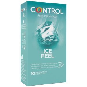 Control Eisfeel Kondome mit Kühleffekt und Minze, 10 Stück Control Eisfeel Kondome mit Kühleffekt und Minze, 10 Stück – Bild 1