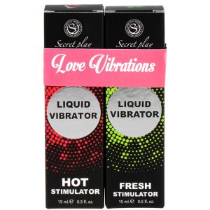 Secretplay Cosmetic Liquid Vibrator Love Vibrations Pack Stimulerende Gels Secretplay Cosmetic Liquid Vibrator Love Vibrations Pack Stimulerende Gels - Afbeelding 1