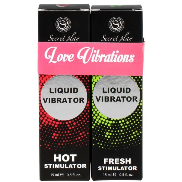 Secretplay Cosmetic Liquid Vibrator Love Vibrations Pack Stimulerende Gels