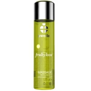 Swede Massageolie met verwarmend effect Vanille en Goudpeer 60 ml
