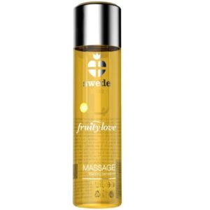 Swede Fruity Love Massageolie met verwarmend effect, tropisch-fruitig met honing, 60 ml Swede Fruity Love Massageolie met verwarmend effect, tropisch-fruitig met honing, 60 ml - Afbeelding 1