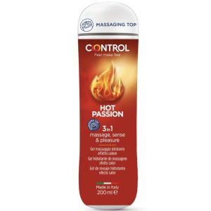 Control Lubes Hot Passion 3 in 1 Gel verwarmend 200 ml Control Lubes Hot Passion 3 in 1 Gel verwarmend 200 ml - Afbeelding 1