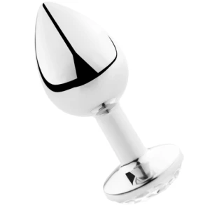Secretplay Toys Anaalplug Maat L van aluminium helder