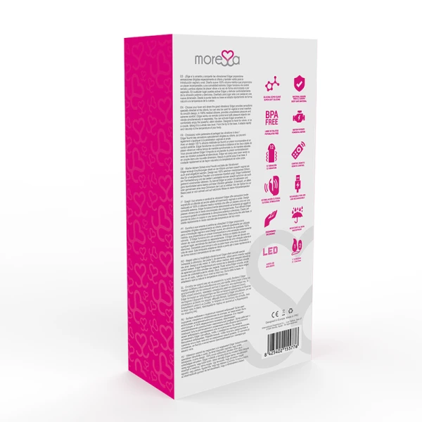 Moressa Edgar siliconen vibrator met afstandsbediening Moressa Edgar siliconen vibrator met afstandsbediening